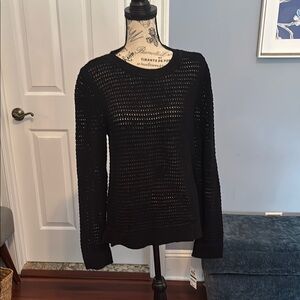 NWT INC International Concepts Black Knit Sweater